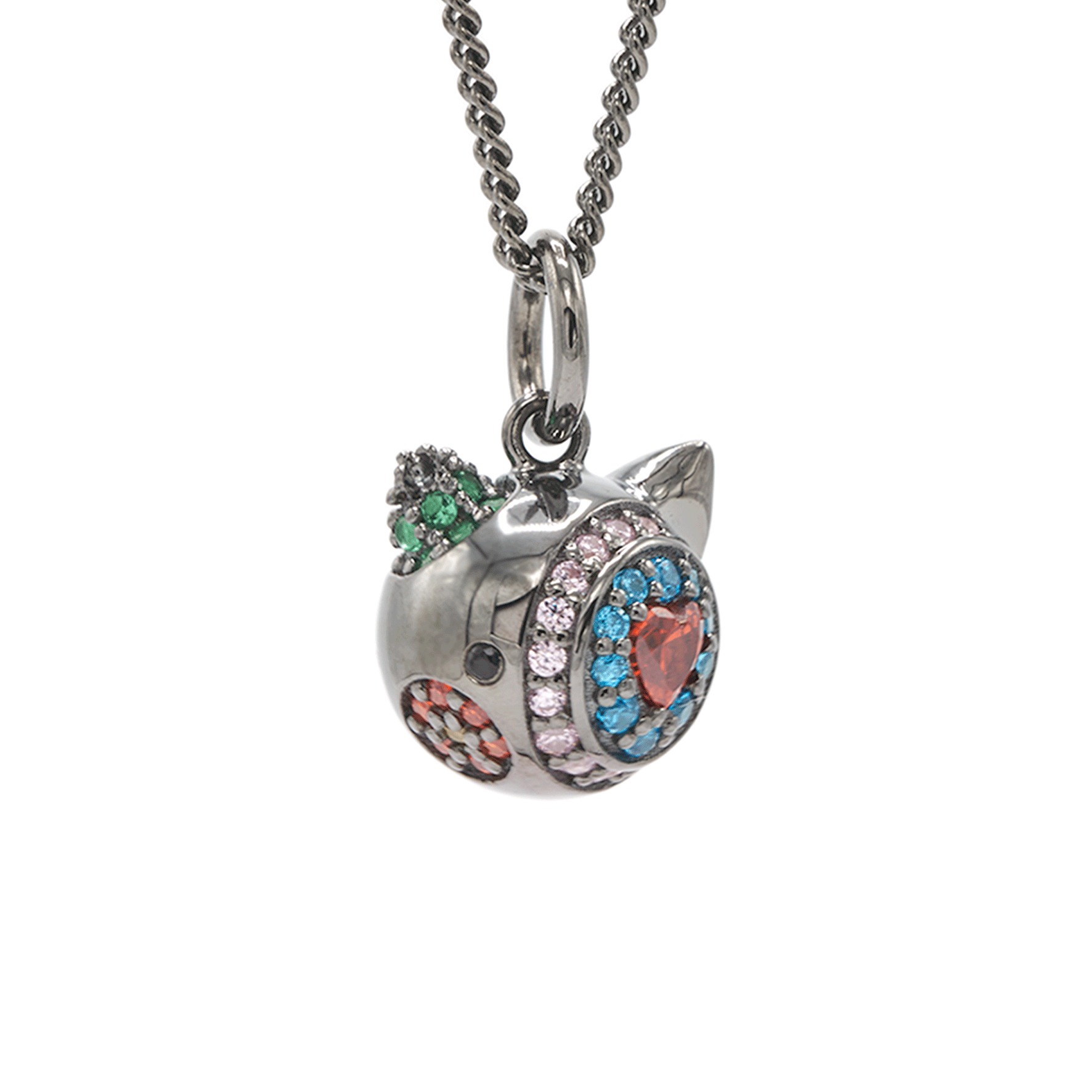 DISCO KITTY AT NIGHT PENDANT