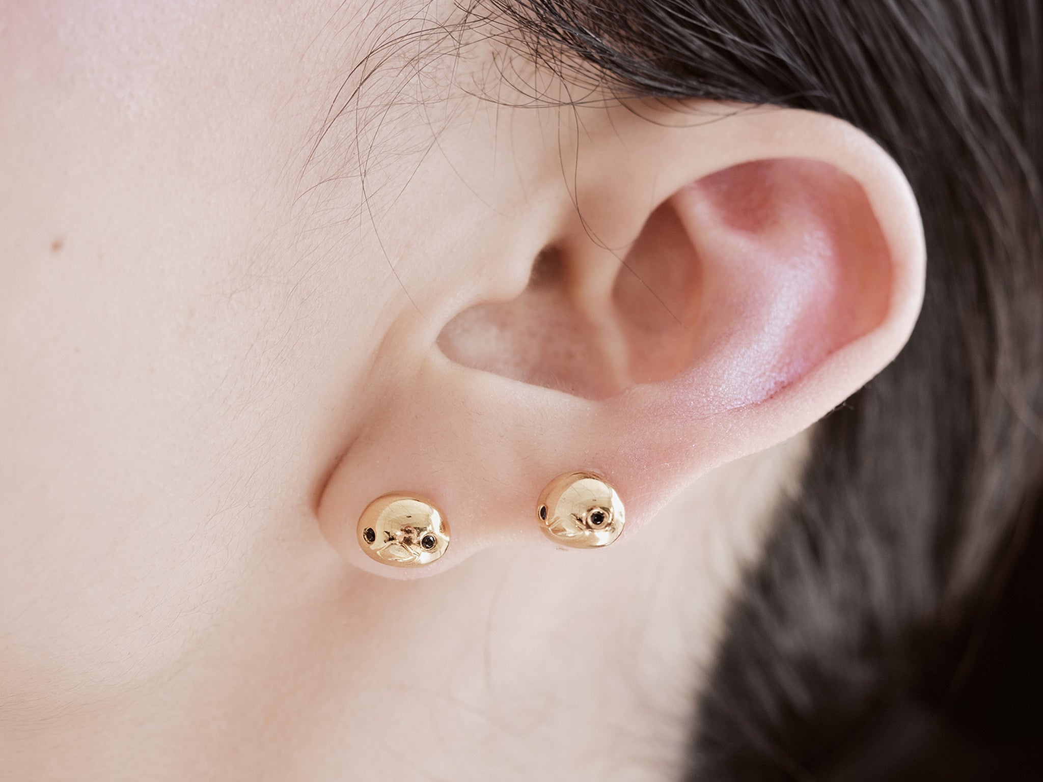 GOOD DUCK EAR STUDS